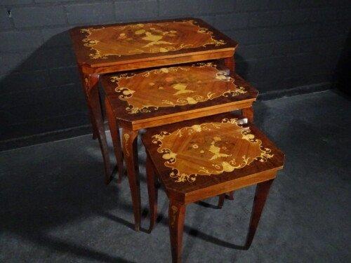 3 delige vintage tafelset